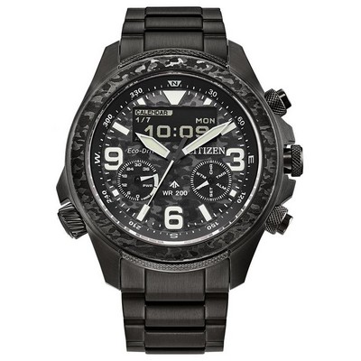 Citizen Men's Promaster Land Stainless Steel Bracelet Watch Gray Dial