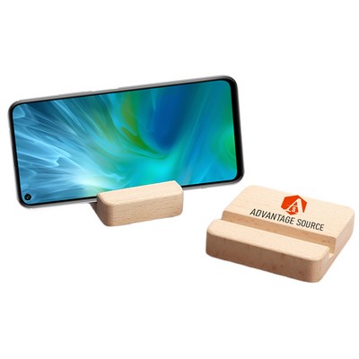 Natural Wooden Phone Stand