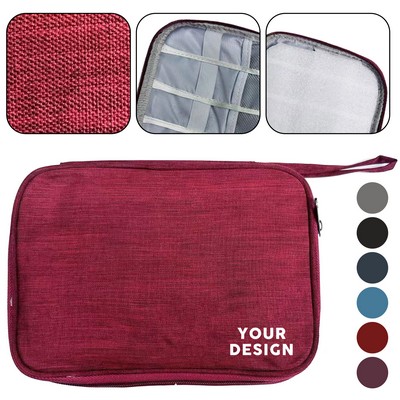 Waterproof Travel Data Cable Storage Bag