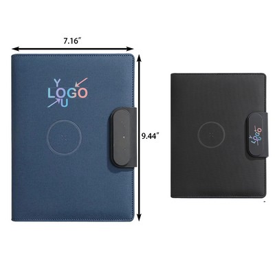LED Logo A5 Wireless Charging Journal