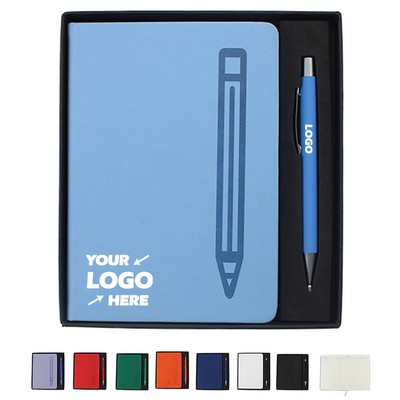 Notebook and Ballpoint Pen Set
