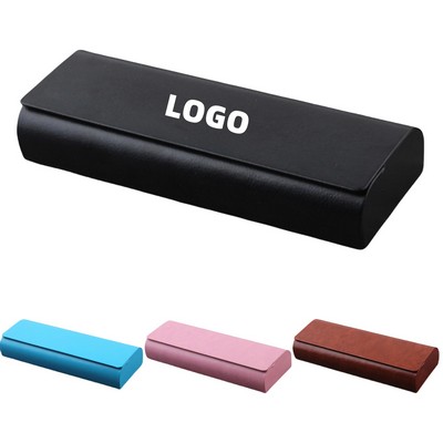 Leather Magnetic Eyeglass Case