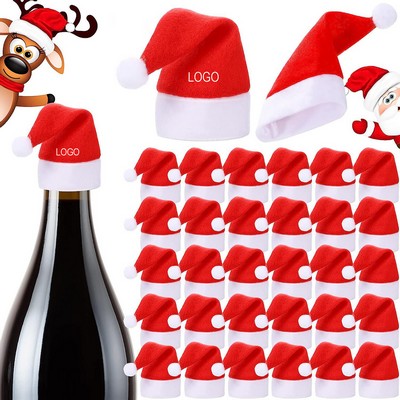 Mini Santa Hat for Xmas Party Table Dinner Decorations