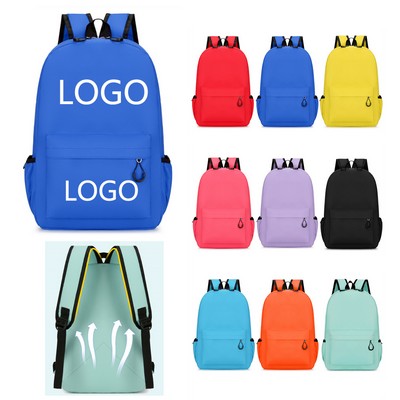 600D Oxford Water-Resistant Kids' Ultra-Comfort Schoolbag Large Backpack 16"