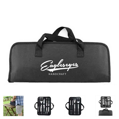 3-piece Stainless Steel Bbq Set