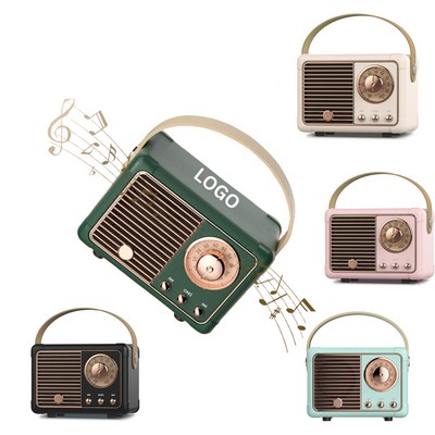 Retro Vintage Bluetooth Speaker