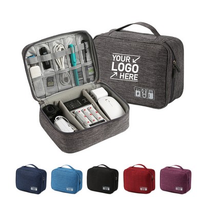 Travel Charger Carrying Case Electronics Organizer