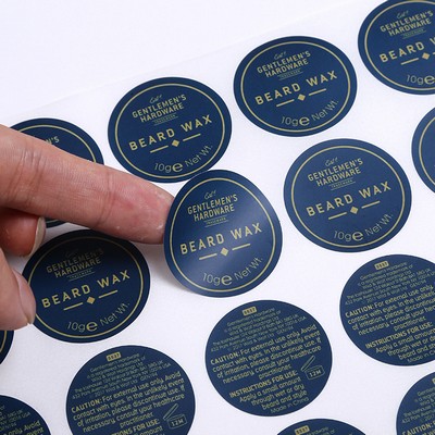 Shaped Vinyl Stickers 3"