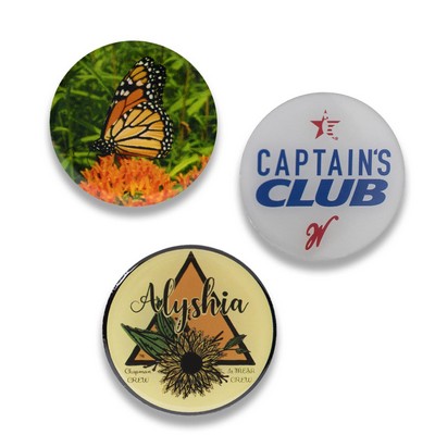 1" Offset Printed Direct Lapel Pin