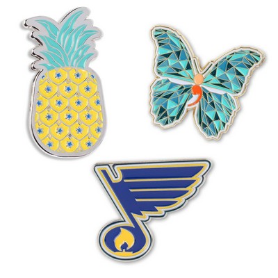 1" Soft Enamel Direct Lapel Pin