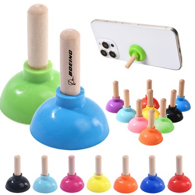Toilet Plunger Phone Stand