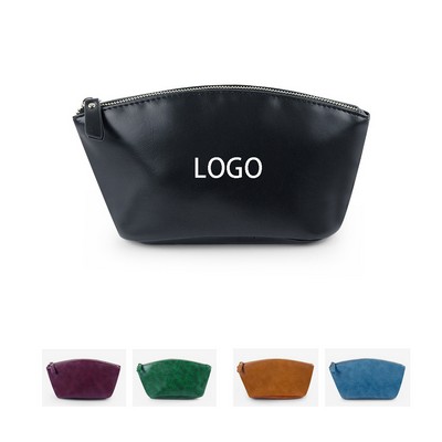 Leather Makeup Bag