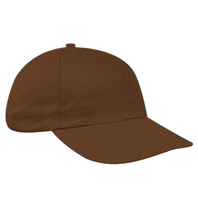 Solid Color Ripstop Snapback Lowstyle Cap
