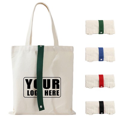 14 Oz.Foldable Canvas Tote Bag