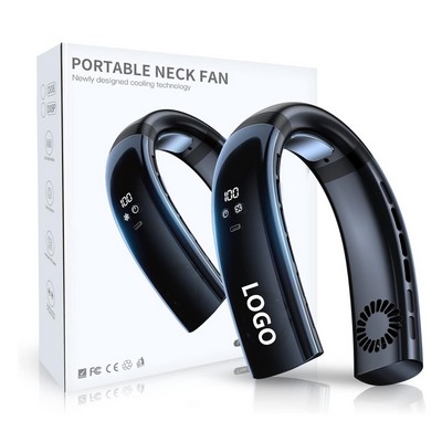3600mAH Portable Rechargeable Neck Fans