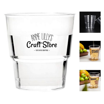 7oz Clear Hard Plastic Cup