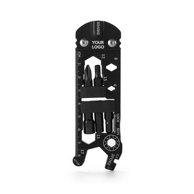 Portable Mountain Bike Multifunction Repair Maintenance Card Tool Kit