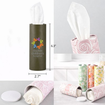 Full Color Car Cylinder Tissue Tube