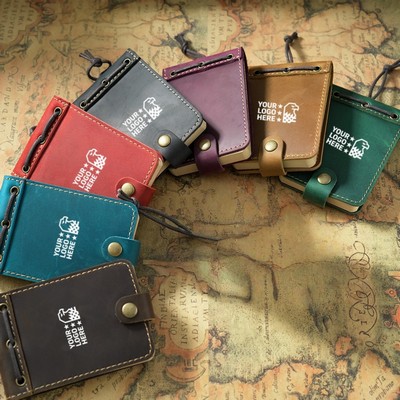 Top Grain Leather Journal Cover With Kraft Pages