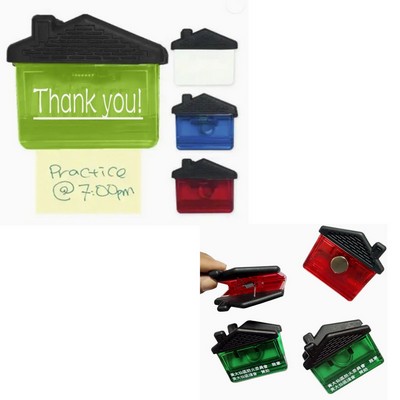 House Shaped Magnet Clips