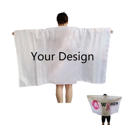 Custom Polyester Flag Cape