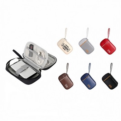 Compact Travel Electronics Organizer