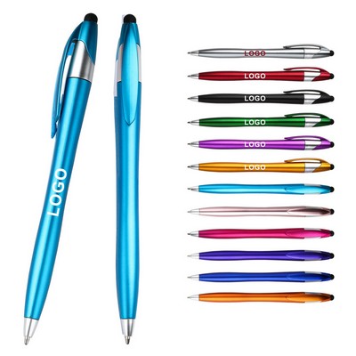 2-in-1 Capacitive Touch Screen Ballpoint Pen