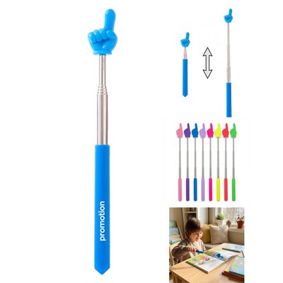 Telescopic Reading Pointer W/ Finger Tip & Foam Handle