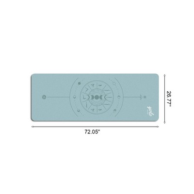 MOQ 60 Full Custom Premium Professional PU Yoga mat