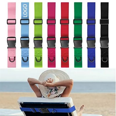 Beach Towel Straps Retractable Luggage Straps