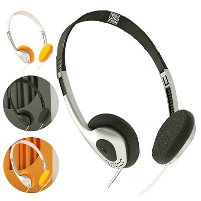Classic Stereo Headphones with Adjustable Band