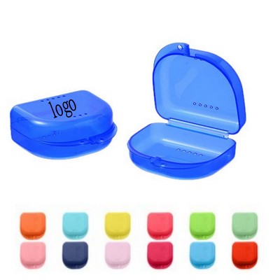 Vented Dental Retainer And Mouthguard Storage Case