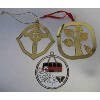 3" Etched Ornament