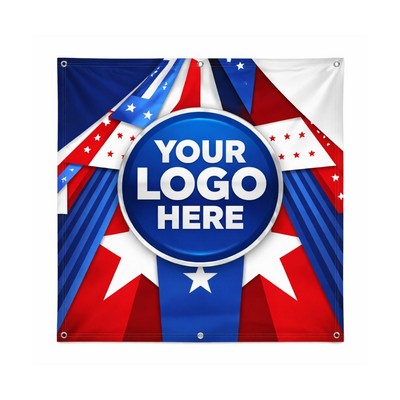 Digital Print Vinyl Banner 4'x4' Single sided