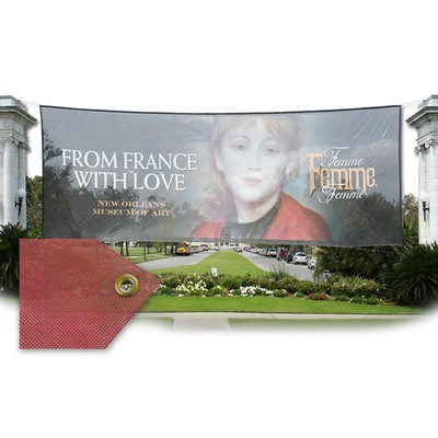 6'x20' Vinyl Mesh Digitally Printed Banner