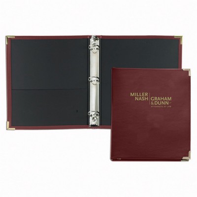 USA & Union Made 1" Stitched Ring Binder