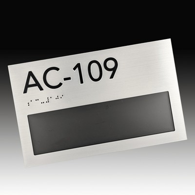 Customizable ADA Compliant Slider Sign