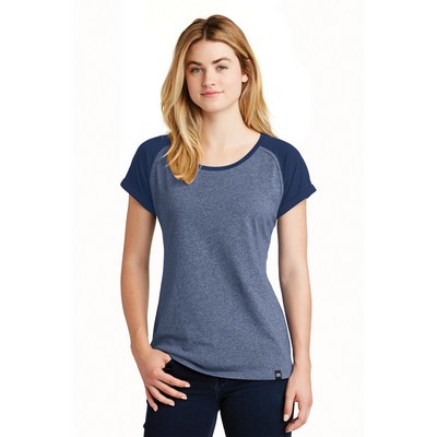 New Era ® Women's Heritage Blend Varsity Tee.