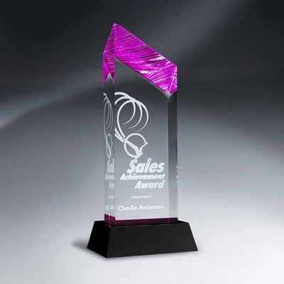 Green Chisel Carve Tower Award on Base