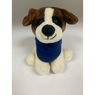 6" Canine Collection - White & Brown