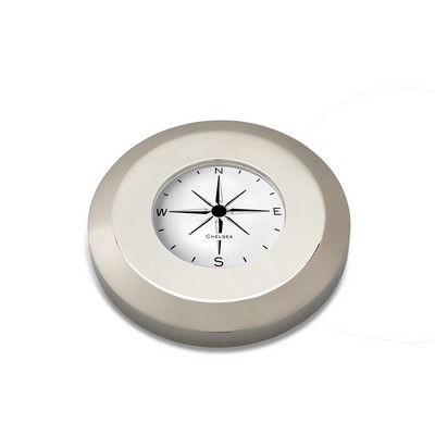 Nickel Chelsea® Clock Chart Weight Compass