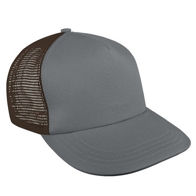 Dual Toned Meshback Velcro Skate Hat