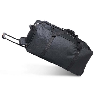 Everest® 36" Deluxe Wheeled Duffel, Black