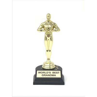 World's Best Grandma Trophy- 7" Novelty Trophy