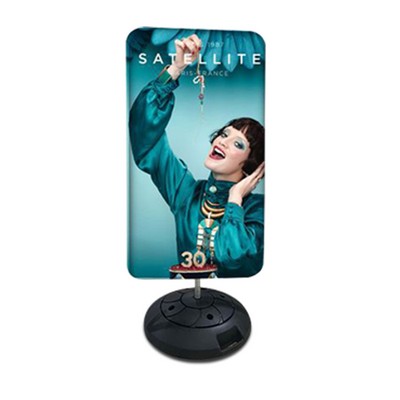 Outdoor Tubie Water-Base Banner Stand with Graphic Kit - 36"W x 70"H