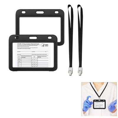 Vaccine Card Protector CDC Vaccination Card Protector 4 X 3"