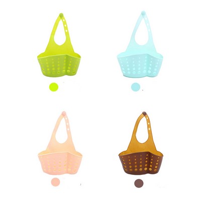 Adjustable Clasp Tap Draining Hanging Basket
