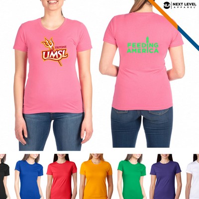 Next Level® 4.3 Oz. 100% Combed Cotton Jersey Ladies T-shirts