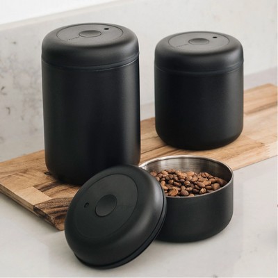 0.7L Matte Black Atmos™ Vacuum Canister