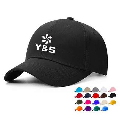 Classic Unisex Cotton Twill Sports Cap